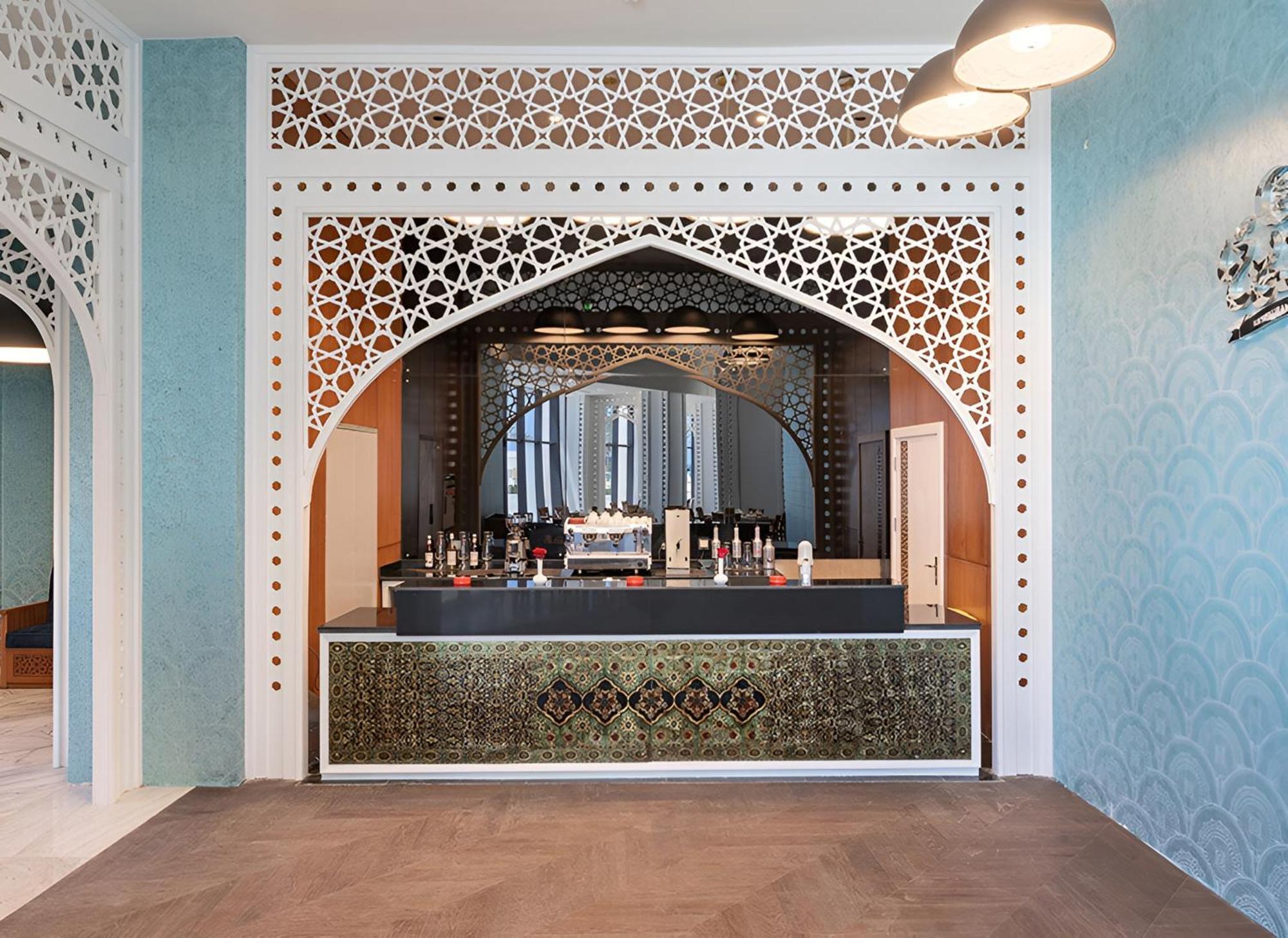 Rixos Premium Alamein العلمين المظهر الخارجي الصورة The interior of the hotel