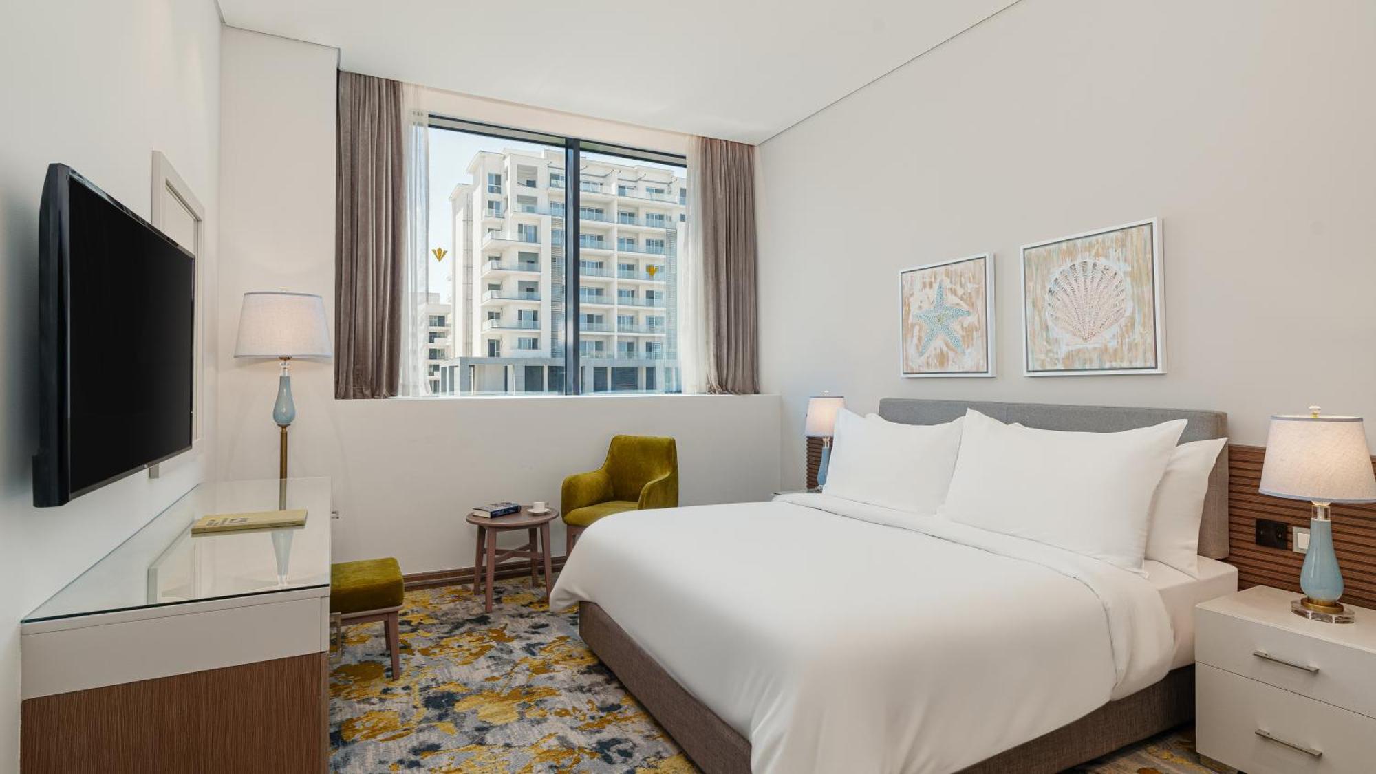 Rixos Premium Alamein العلمين الغرفة الصورة A guest room at the hotel